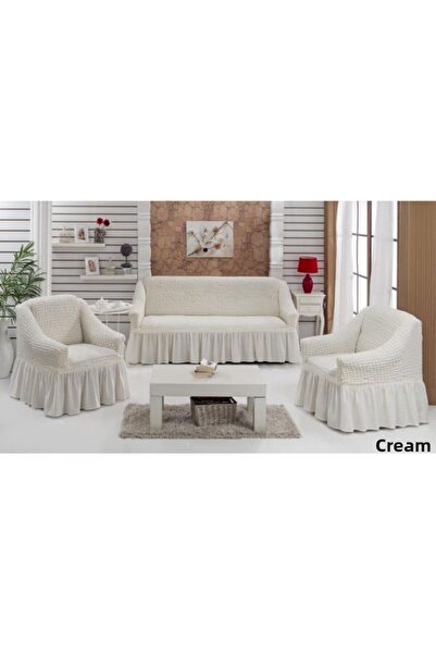 Nusret غطاء أريكة مرن غطاء أريكة 3+1+1