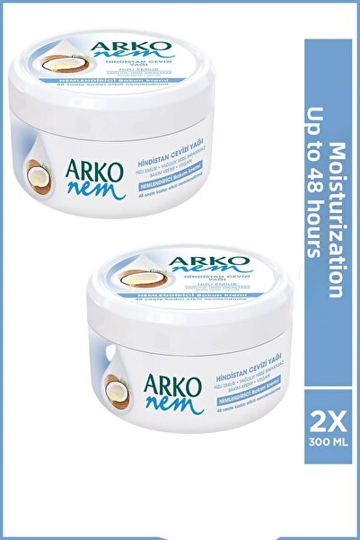 Arko Nem كريمة جوز الهند 2x300 مل