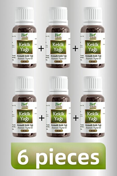 Bio Vitals 20 مل زيت الزعتر - 6 قطع