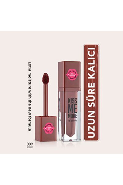 Flormar Kiss Me More Intense Moisturizing Liquid Matte Lipstick Intense Burgu...
