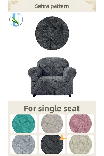 Uy Style Tekstil Husa pentru un singur loc in stil Jacquard Uy - Husa fotoliu...