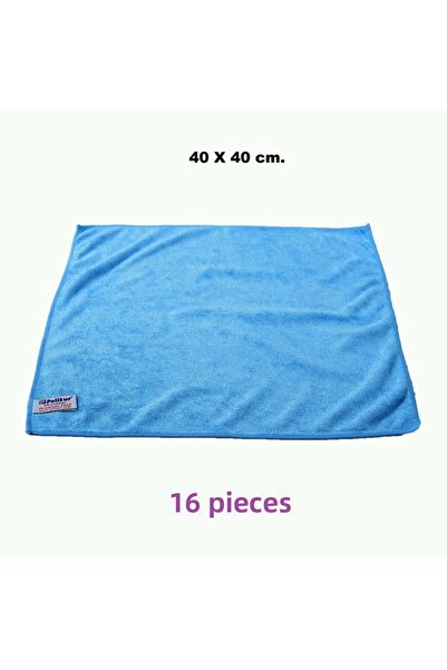 Ponitex (16 bucăți) Polikur 3222 cârpă premium din microfibră pentru curățare...