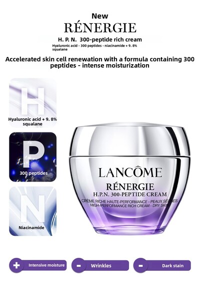 Lancome Cremă bogată în 300 de peptide Renergie H.P.N. Acid hialuronic, 300 d...