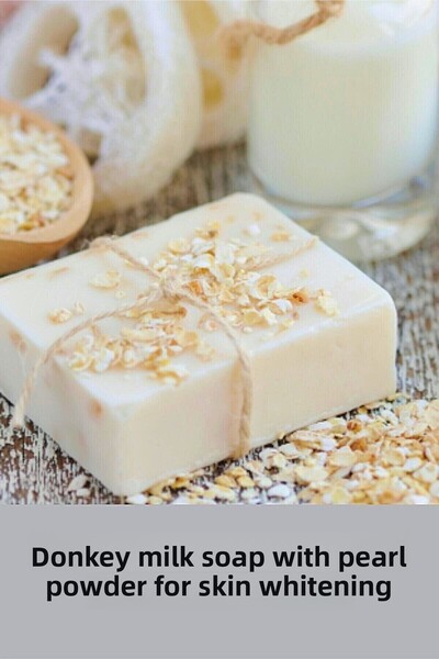 Seonland قالبان طبيعيان لتبييض البشرة وصابون الرؤوس السوداء - صابون حليب الحم...