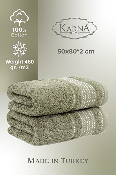 KARNA LADİN 50X90 SADA RUČNÍKŮ NA OBLIČEJ 2