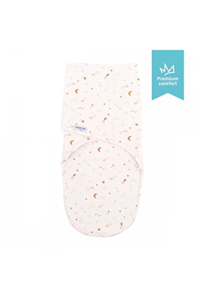 Sevi Bebe ART-118 Galaxy Patterned Interlock Baby Swaddle