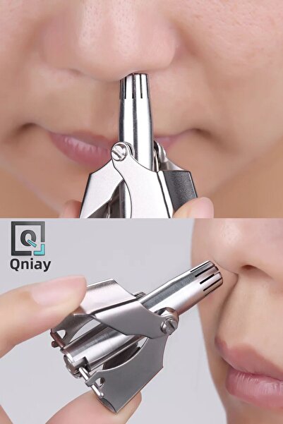 Generic Brand Manual Nose Ear Hair Removal Apparatus Trimmer Stainless Steel ...