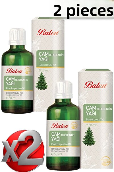 Balen Natural Herbal Hair and Skin Care Essential Oil - 2 Pieces 50 ml