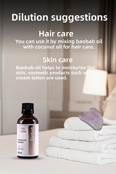 OnkaFarma 50 ml 100% Pure Baobab Oil