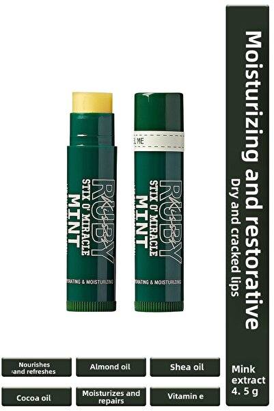 Kiss ستيكس أوميراكل للعناية المكثفة بالترطيب والإصلاح للشفاه بخلاصة النعناع 4...