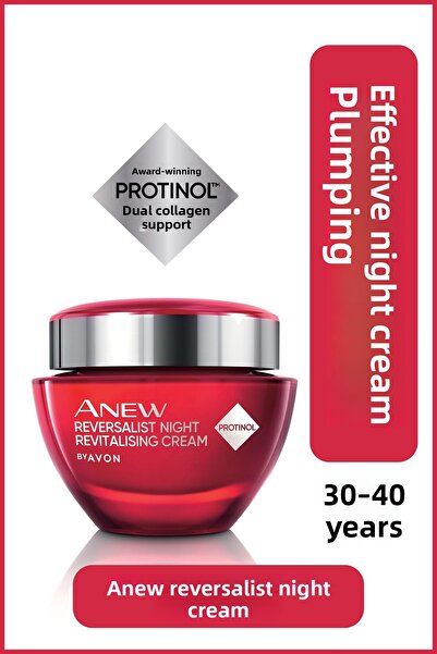AVON Anew Reversalist Yenileyici Gece Yüz Kremi 50 Ml.