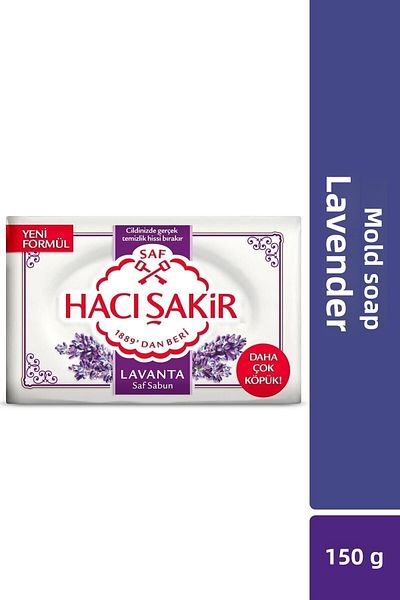 Hacı Şakir Lavender Mold Soap 150 g