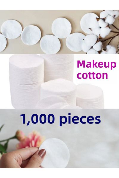 nistabolje 1000 Pieces Makeup Remover Cotton Makeup Pad Cotton