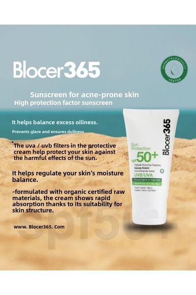 Bioliq Blocer365 Sunscreen for Acne-Prone Skin Spf50+ 50 ml