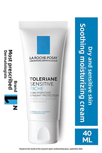 La Roche Posay Toleriane Sensitive Riche Cream - 40 Ml Soothing Moisturizer f...