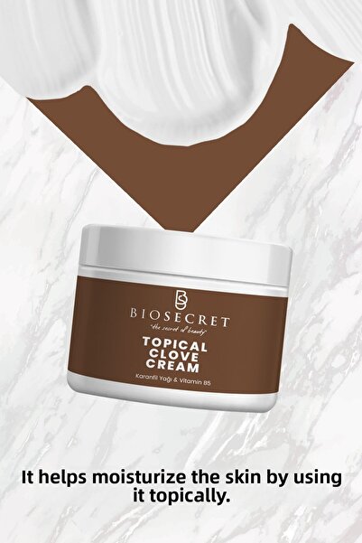 Biosecret كريم القرنفل الموضعي قبل إزالة الشعر بالليزر 100 مل Bio117