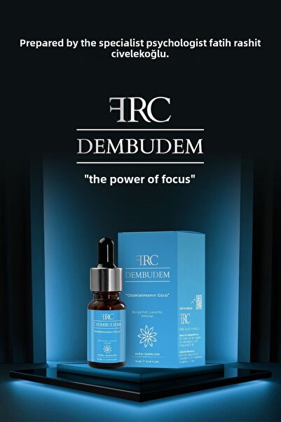 FRC ESANS زيت FRC Dembudem العلاجي المهدئ للتركيز للأطفال والكبار