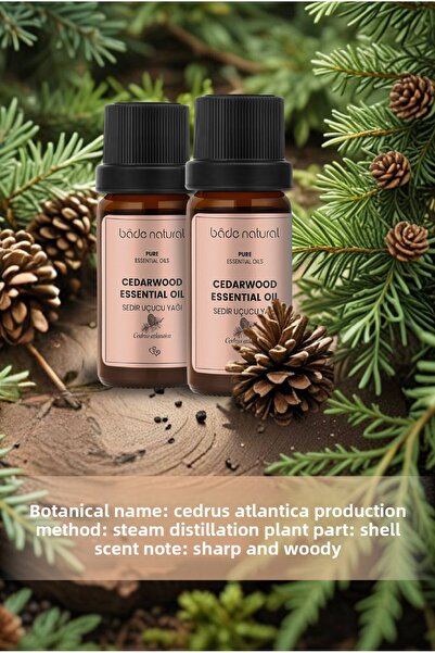 Bade Natural 100% Pure Cedar Tree Essential Oil - 10 ml