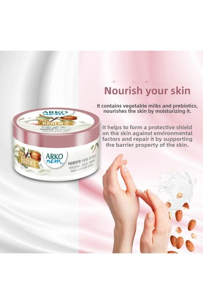 ARKO 250 Ml Almond Milk Cream - 2 Moisture