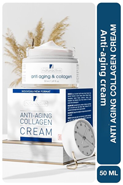 Pharmanaturactive كريم الكولاجين الطبيعي المضاد للشيخوخة من فارما، 50 مل