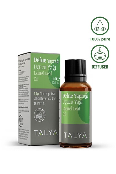 Talya Laurel Leaf Essential Oil - 100% Pure and Natural, 10 ml