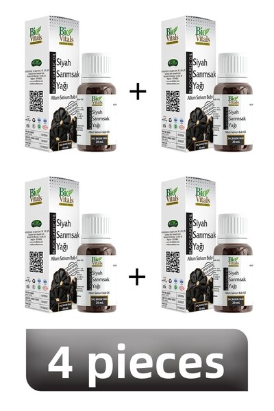 Bio Vitals 4 Black Garlic Oil - 20 ml