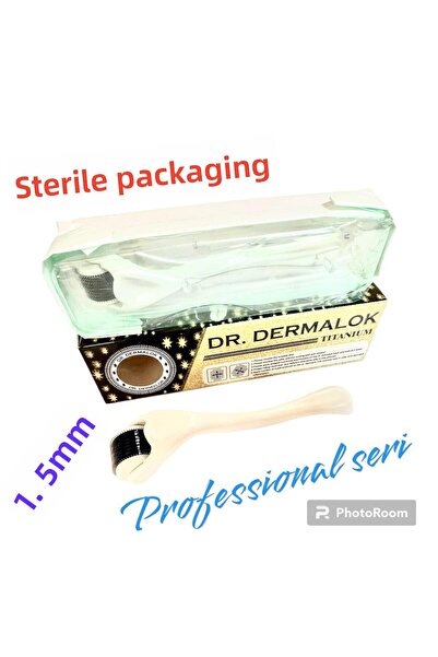 Dr.Dermalok 25 ديرمارولر تيتانيوم 540 إبرة 1 مم أبيض