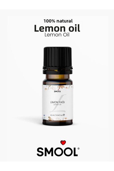 SMOOL 100% Pure and Natural Lemon Peel Essential Oil 10ml
