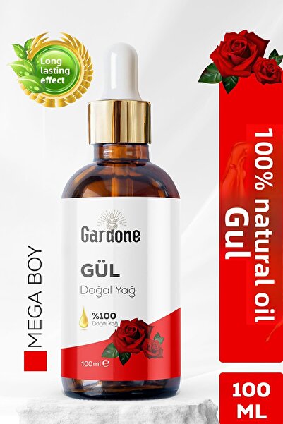Gardone زيت الورد المعصور على البارد 100% وردة نقية وطبيعية 100 مل