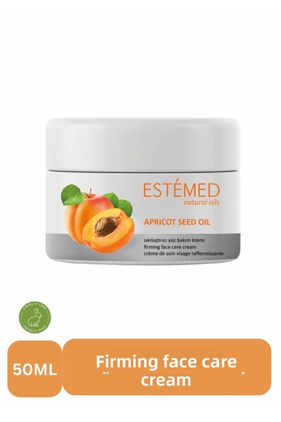 ESTEMED كريم شد الوجه وكريم العناية بالوجه بذور المشمش 50 مل
