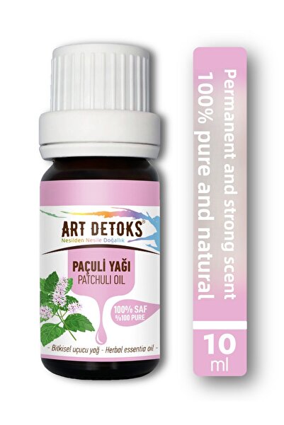 Art Detoks زيت الباتشولي 10 مل - نقي وطبيعي 100%