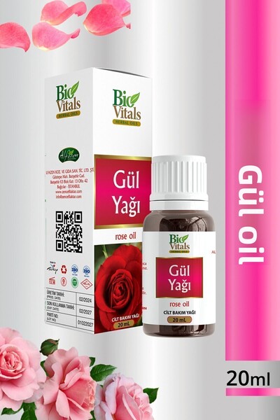 Bio Vitals Rose Oil 20ml Skt-07-2028