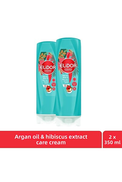 Elidor Energy of Nature Hair Care Cream Argan Oil and Hibiscus Extract 350 ml