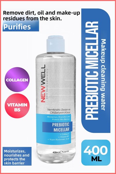New Well Apă Micelară demachiantă prebiotică 400 ml