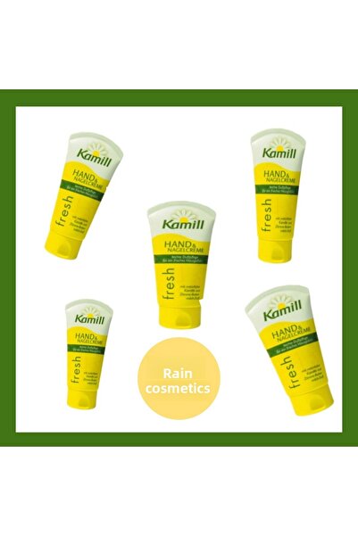 Kamill 75ml Fresh Hand & Nail Cream Tube Set of 5