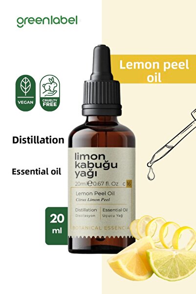 Greenlabel 20ml Lemon Oil - 100% Natural and Pure