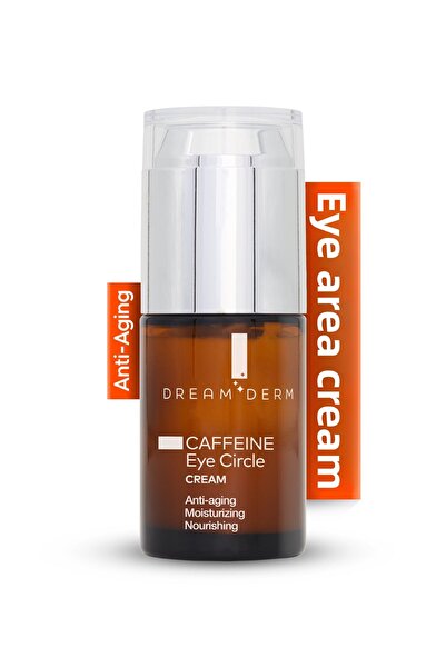 Dream Derm كريم محيط العين بالكافيين - عناية مضادة للخطوط الدقيقة والكدمات وا...