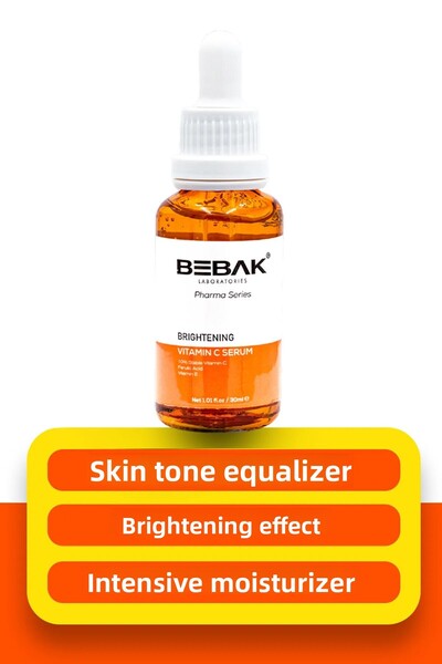Bebak Pharma 10% Vitamin C - Brightening and Skin Tone Equalizing Serum 30ml