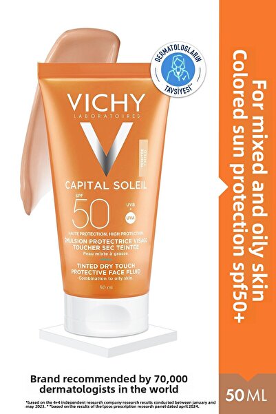 Vichy CAPITAL SOLEIL BB - COLORFUL LONG-LASTING SUNSCREEN SPF50 50ML PSSN2648