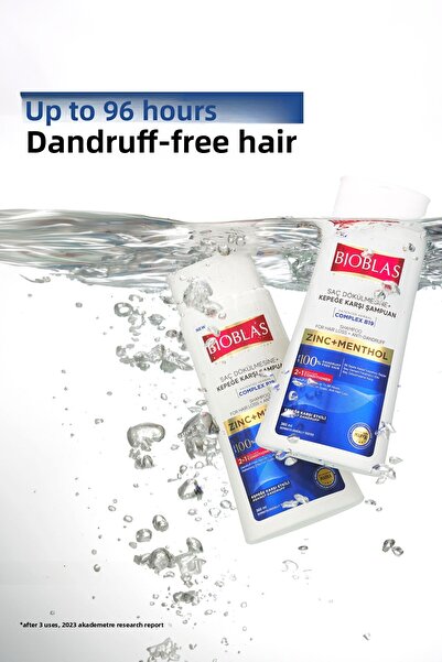 Bioblas 2-in-1 anti-dandruff shampoo - menthol freshness 360 ml