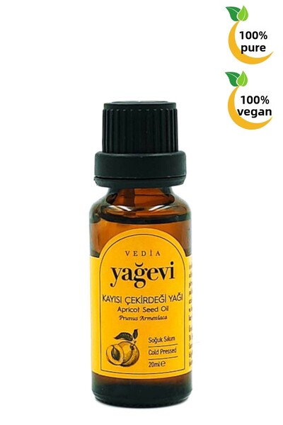 Yağevi 20 ml Core Oil - 100% Pure Cold Pressed Apricot
