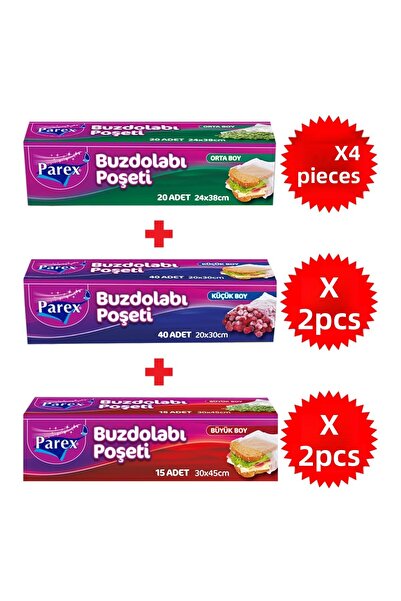 Parex Refrigerator Bag 8 Pack