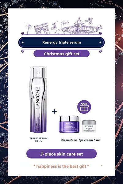 Lancome Renergie Triple Serum New Year's Skin Care Set 3614274338942