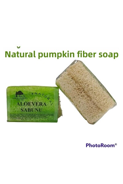 Sabun Filozofu 130 Gr Natural Pumpkin Fiber Aloe Vera Soap