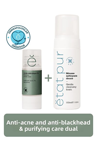 Etat Pur , Anti-Blackhead Purifying and Facial Cleansing Foam Skin Care Set