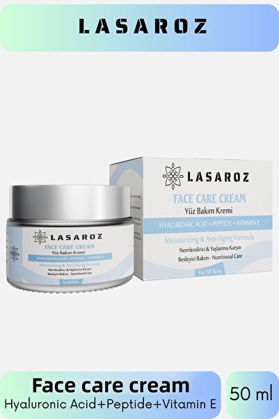 lasaroz كريم الوجه بفيتامين E مرطب ومضاد للشيخوخة ومعادل للون البشرة وكريم مغ...