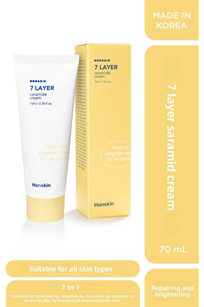 Hanskin كريم سيراميد 7 طبقات - يقوي خلال ساعة واحدة 70 مل