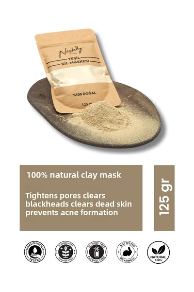 NESHLLY NATURAL قناع الطين