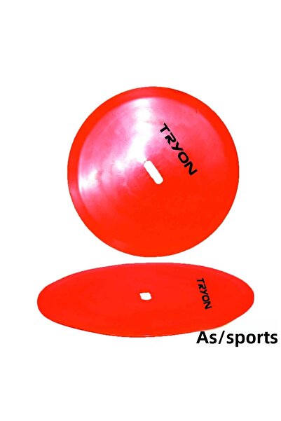 TRYON Προπονητικό Πιάτο Επίπεδο Καουτσούκ 10τμχ