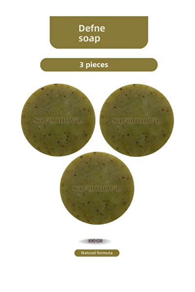 Savonnova صابون الغار الطبيعي - للبشرة المتضررة، مصنوع يدويًا، لشد البشرة، من...